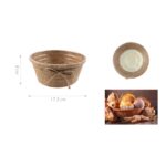 Cesta de mimbre para pan 17.5 x 8 cm - Imagen 2