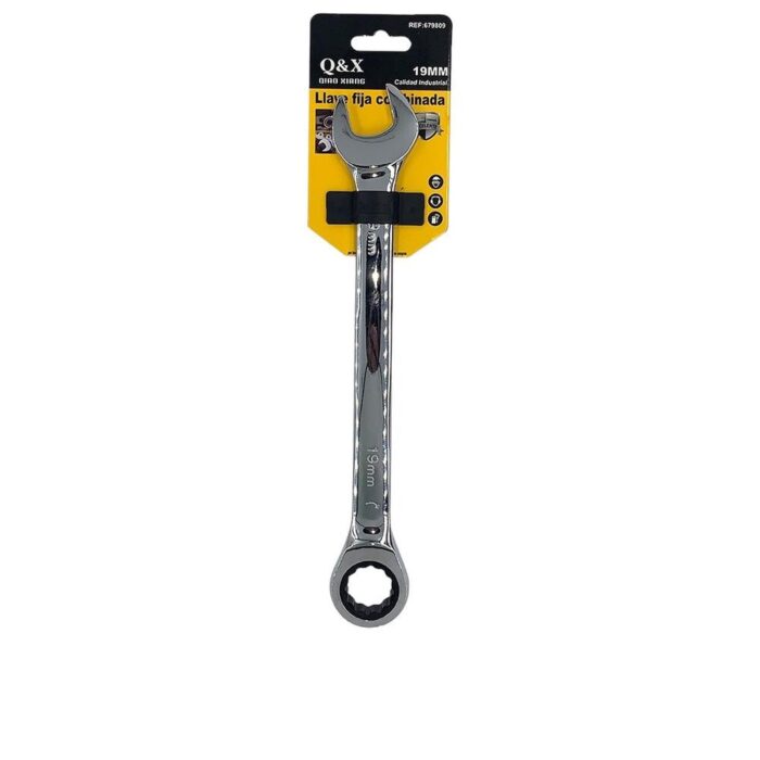 62353903 Llave Combinada Con Carraca 19Mm Pulido Espejo - Imagen 1