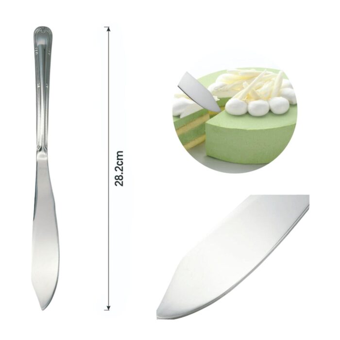 62339497 Cuchillo para pastel con diseno floral 1PC - Imagen 2
