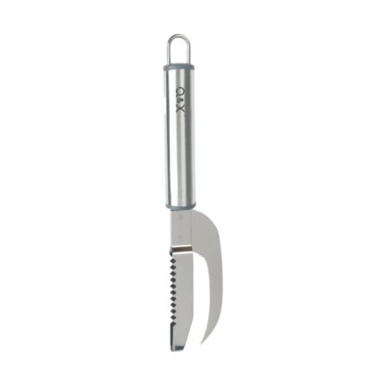 TXM29-100 Cuchillo para pescado con barriga con mango ovalado 22.7X3.8CM