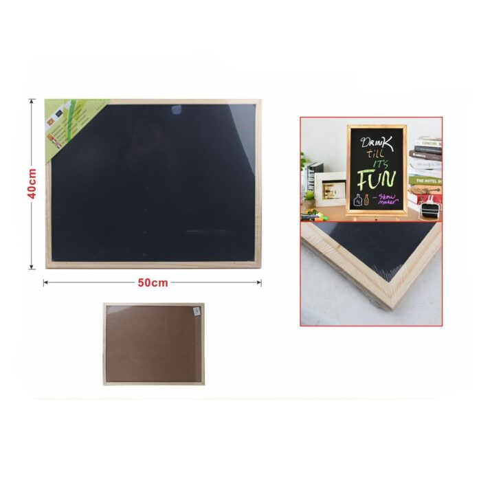 62702146 Pizarra Negra 40*50Cm - Imagen 1