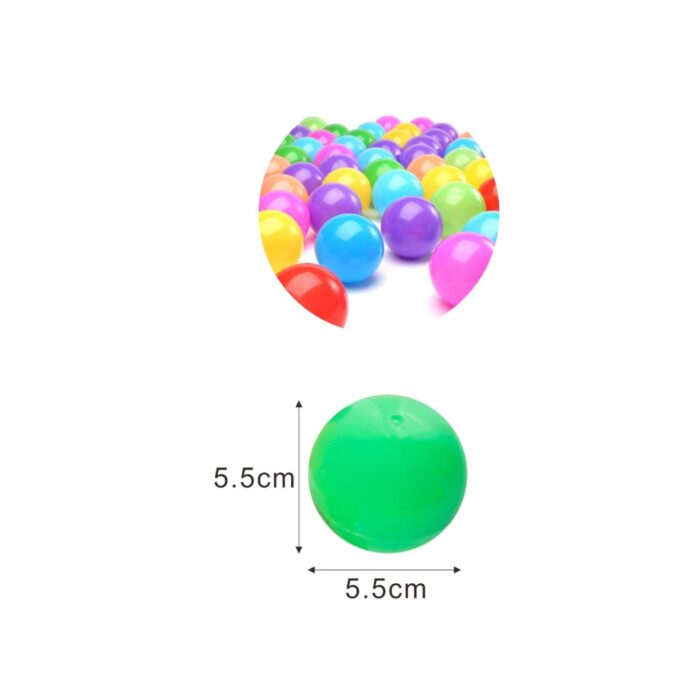 62882443 Pelotas de mar de 5.5 cm, 50 unidades en bolsa de malla - Imagen 2