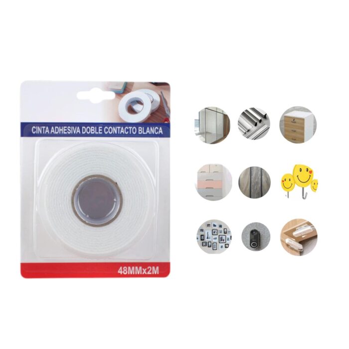 62343488 Cinta de espuma 4.8cm x 2m (grosor 2mm) - Imagen 2