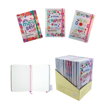 BG14573A5-1-4 - Cuaderno de tapa dura 21 x 14.5 cm