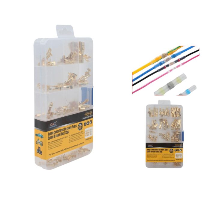 62341504 75 Pcs Conectores De Cobre (Empaquetados) - Imagen 1
