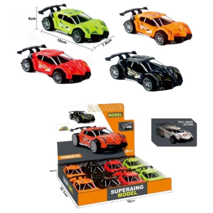 62334796 888333-1 Coche Deportivo Con Tracci¨®n Trasera (Lamborghini) 8 Piezas - Imagen 1