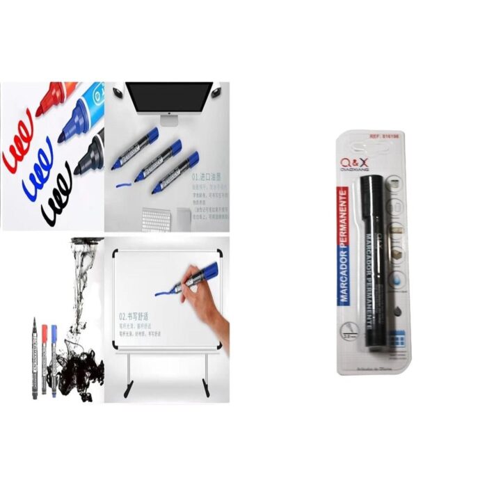 Marcador Permanente Negro 3,0Mm - Imagen 1