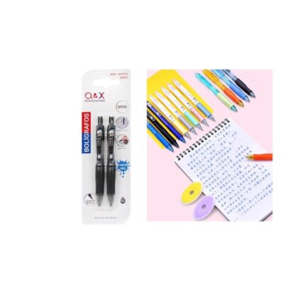 2502-4 Bol¨ªgrafo De Gel Totalmente Absorbente 2 Piezas Negro