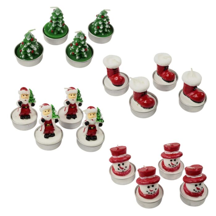 Velas diseños navideños - Imagen 1