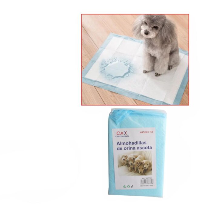 10PC Almohadillas para orina de mascotas, 60x60 cm - Imagen 1