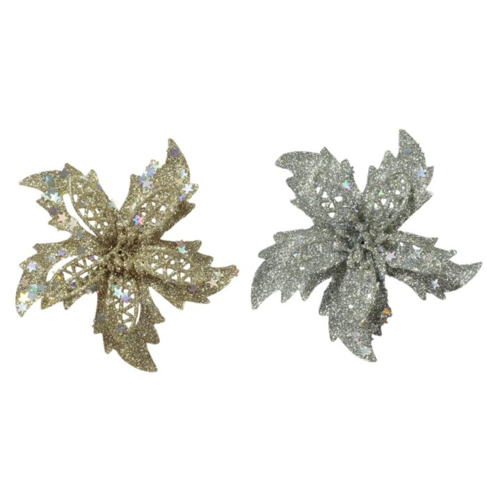 62349424 Flores De Navidad 13Cm 2/S - Imagen 2