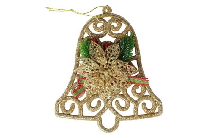 62350398 Colgante Campana Navideña 14cm Para Decoración Festiva - Imagen 2