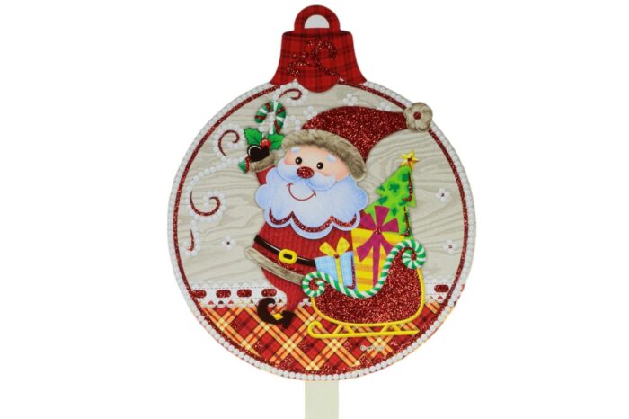 62346580 Estacas De Jardín Navideñas 75X25cm Para Decorar Tu Hogar - Imagen 1