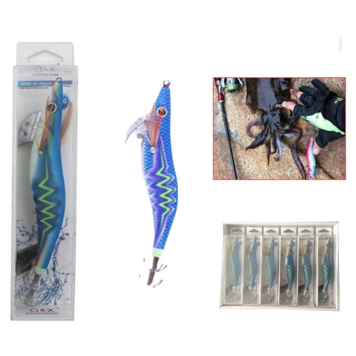 62353196 Camarones De Madera (Morado Rel¨¢mpago) 4.0G - Imagen 1