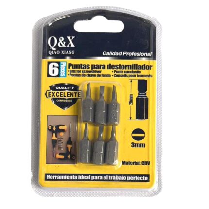 Juego De Puntas De 63Mm X 25Mm