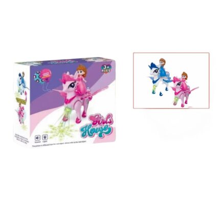 Qf07-8 Electric Princess Pegasus (2 Colores Mezclados)