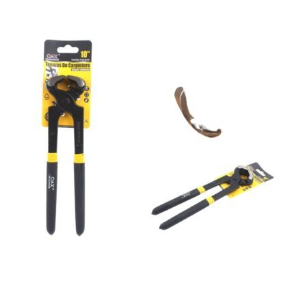 Cascanueces Negro Pulido De 10 Pulgadas Mango De Pl¨¢stico Ba?ado En Dos Colores