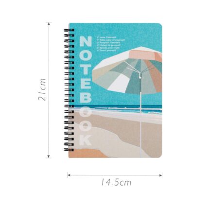 BX14263A5-1-4 - Cuaderno de espiral 21x14.5 cm