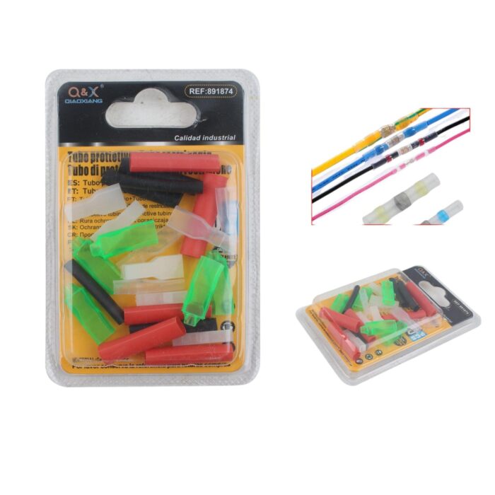 25 Pcs Fundas + Tubos Retráctiles - Imagen 2