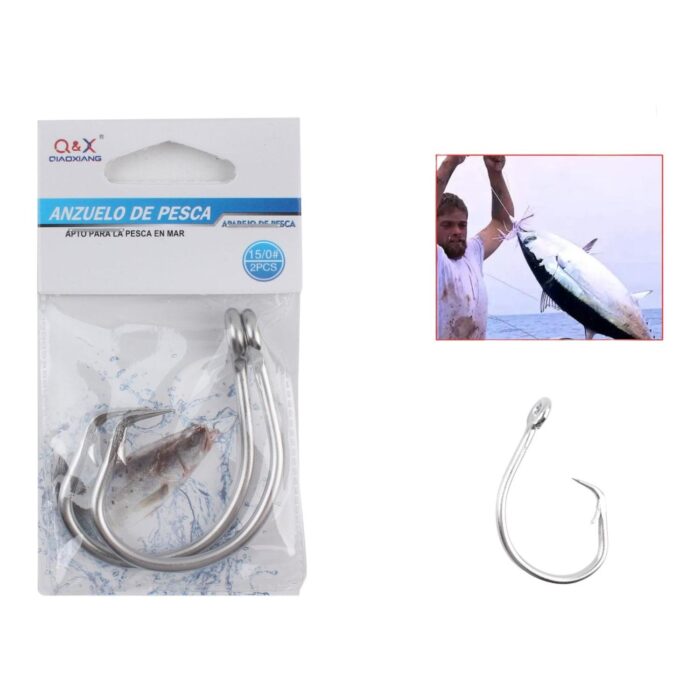 62352849 39960 Gancho 15/0 2 Piezas - Imagen 1