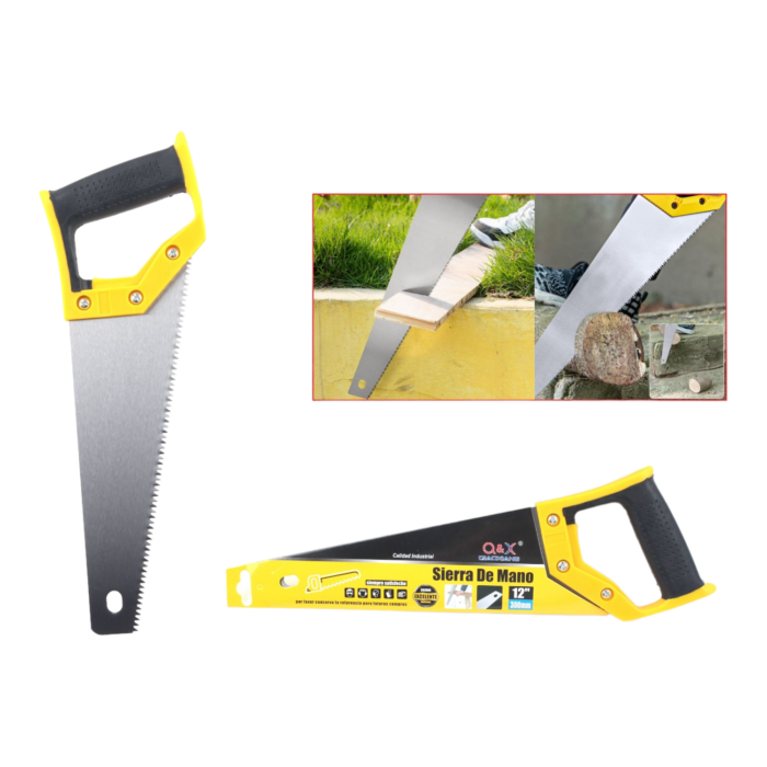 Sierra Manual Con Mango De Dientes De 12 Pulgadas - Imagen 1