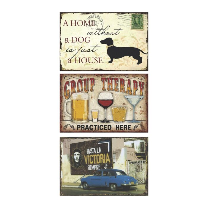 Cartel de hojalata 20*30 cm - Imagen 1