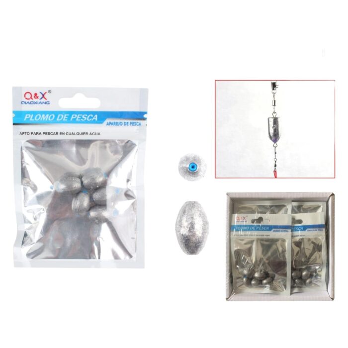 Colgante De Plomo Estilo Japones No Da?ino 10G 5Pcs - Imagen 1