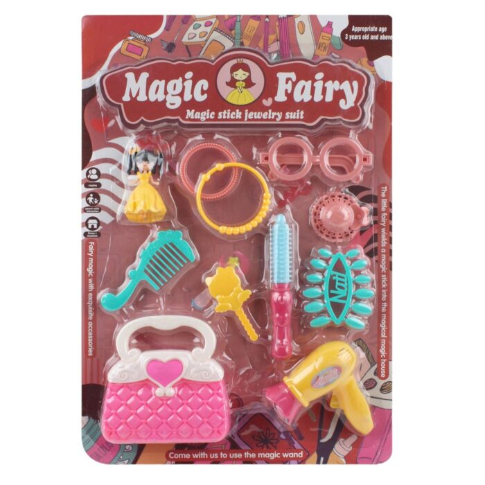 Set Juego De Mu?eca Y Accesorio De Cabello Ni?a 3+ - Imagen 1