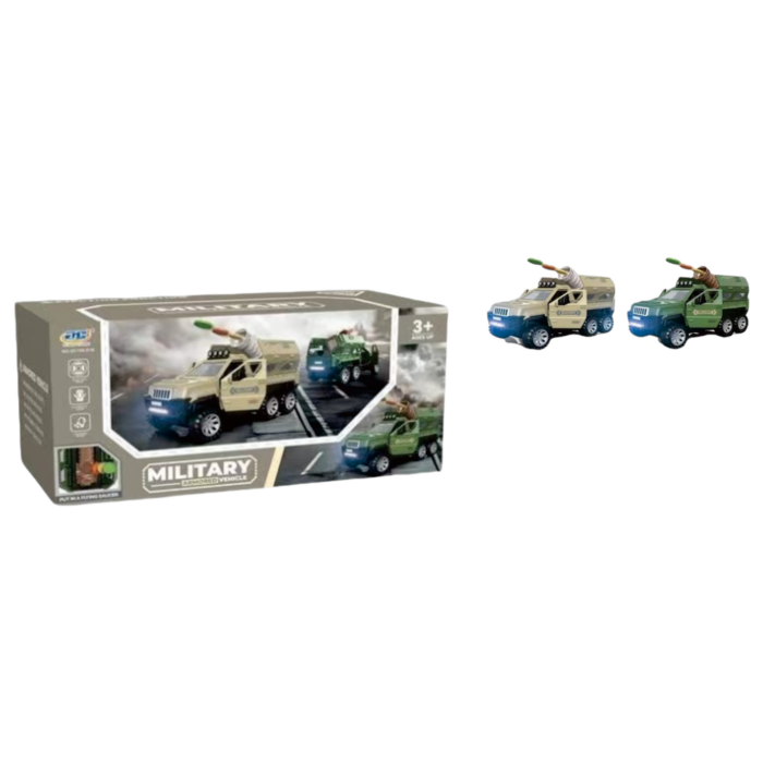 Vehículo Blindado Ufo Gc169-B16 Equipado Con Cinco Balas Ufo De Colores. No Incluye Batería. - Imagen 1