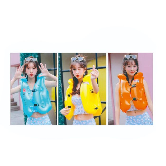 Chaleco Salvavidas Inflable Estilo Chaleco Abc S 40Cm - Imagen 3