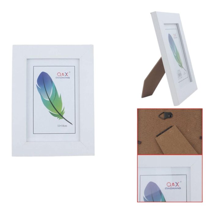 62354848 Marco De Foto Blanco 413-7-13*18Cm - Imagen 1