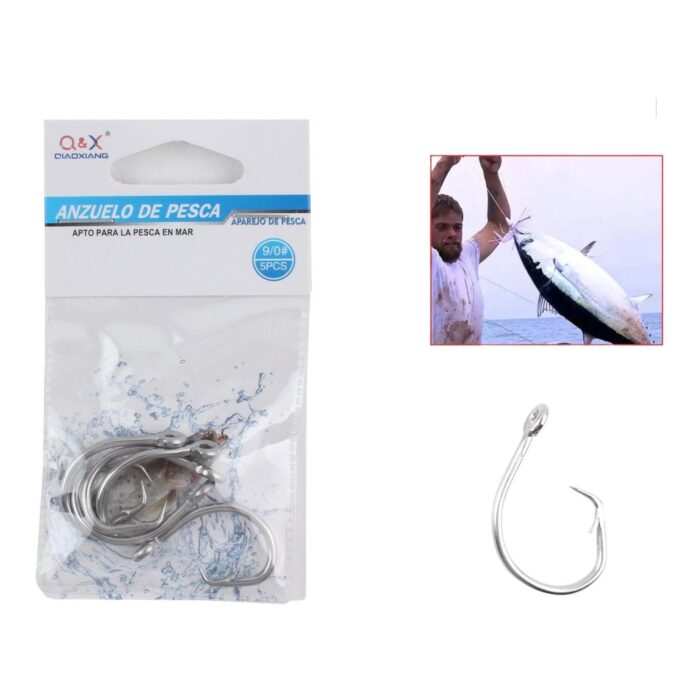 39960 Gancho 9/0 5 Piezas - Imagen 1