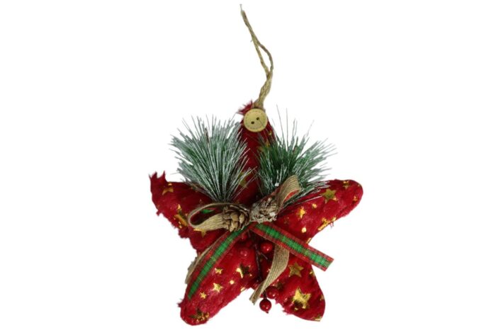 62346455 3 Decoraciones Navideñas Estrella Campana O Bota - Imagen 3