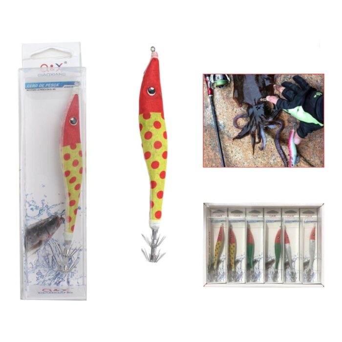 62354442 Anzuelo Plomo Pescado Calamar 60G - Imagen 1