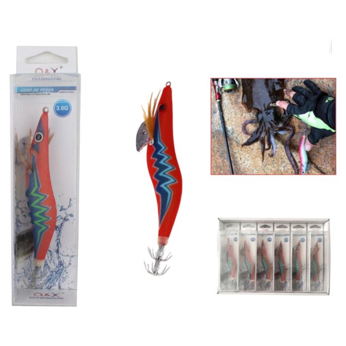 62353217 Camar¨®n De Madera (Rojo Rel¨¢mpago) 3.0G - Imagen 1