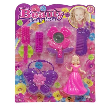 Set 138U-2 Princesa Mu?eca Ni?as 3+