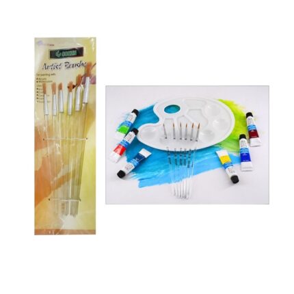 Pincel 6Uds Varilla Transparente Pin¨¢culo