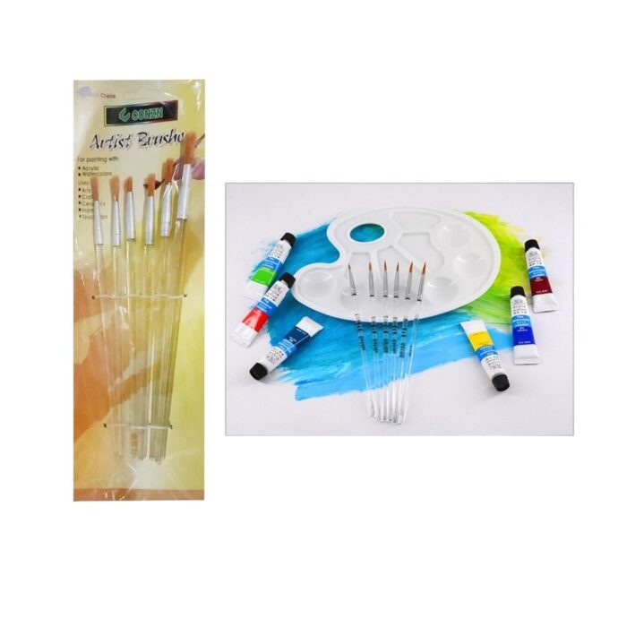 Pincel 6Uds Varilla Transparente Pin¨¢culo - Imagen 1