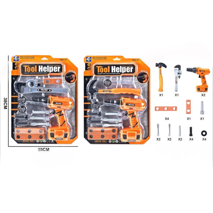 62329998 Set De Taladro Y Martillo Juguete Para Ni?os 3+ - Imagen 1