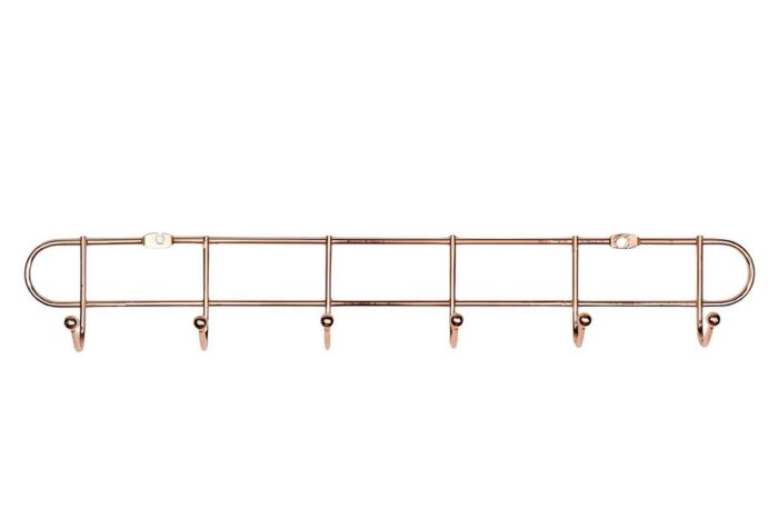 Perchero de Bronce de 6 perchos - Imagen 1