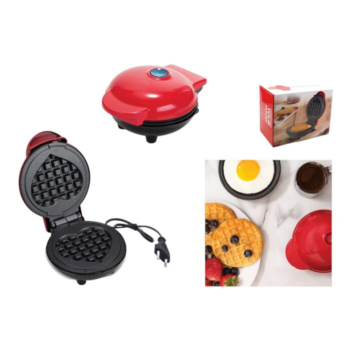 62331828 Máquina de Waffles Con Forma De Corazón - Imagen 1
