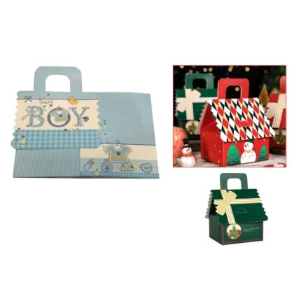 2288 Caja Regalo Casa Bebe 12*10*13.5Cm
