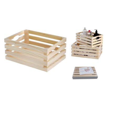 Cesta de madera B2