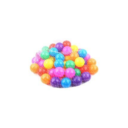 Pelotas de mar de 5.5 cm, 50 unidades en bolsa de malla