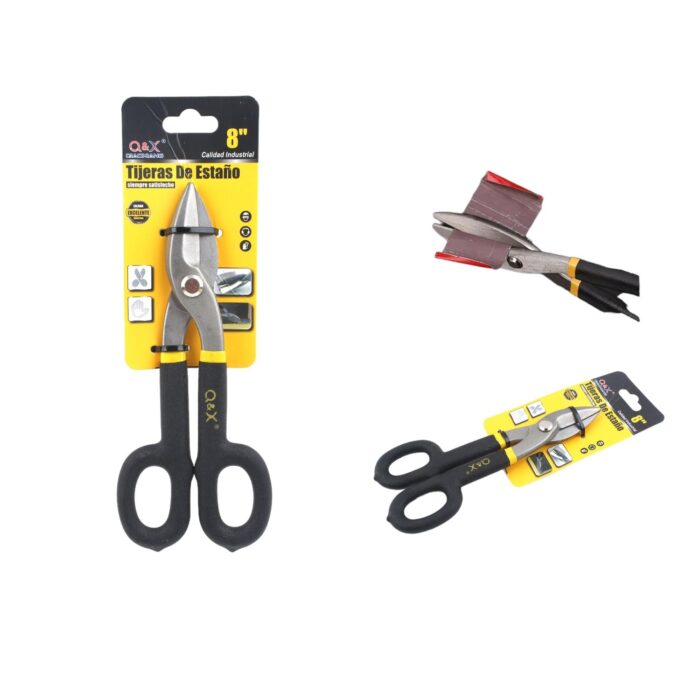 Tijeras De Hierro Americanas De Pl¨¢stico De 8 Pulgadas. - Imagen 1