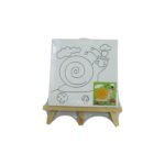 lienzo con diseño para pintar 15X15Cm + Caballete - Imagen 6