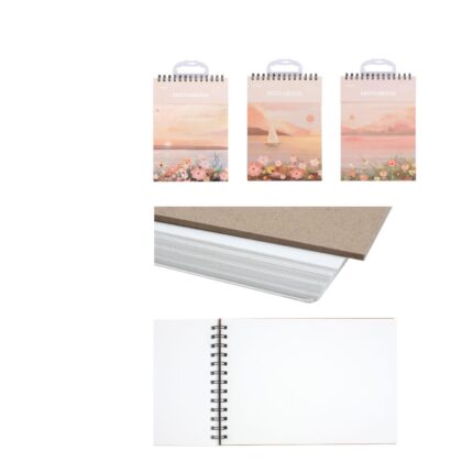BXS12959B5-1-4 - Cuaderno de dibujo 25x18 cm