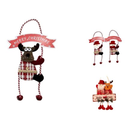 Jt24-Ww100-101-102 Colgante De Tela 32 X 19 Cm Decorativo