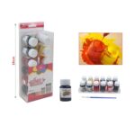 12 Piezas De Pintura De Acuarela De 24 G + Caja De Pincel Pet