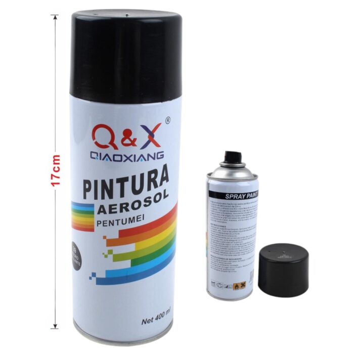 62345775 Pintura en aerosol para manos 280g Negro brillante 39# - Imagen 2